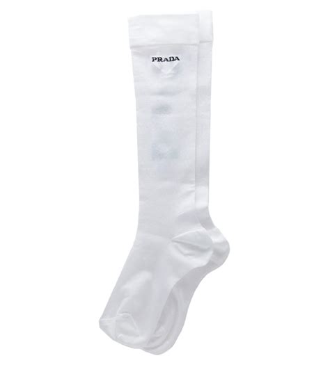 prada sheer white socks|farfetch Prada shoes.